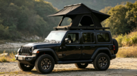 Carpa de Techo Zentopia para Todas las Estaciones, Impermeable, Protección Solar, Perfil Bajo, Aerodinámica, de Aleación de Aluminio Triangular para SUV, Sin Instalación