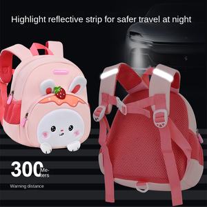 Zaino per Bambine dell'<span class=keywords><strong>Asilo</strong></span> Orang 1-6 Anni Cartone Animato Carino Leggero in Poliestere Taglie Piccole/Medie/Grandi per l'Educazione Precoce - Product Image 3