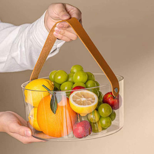 Factory Direct Sales Fruit Ice Bucket Transparent <strong>Mini</strong> Acrylic Ice Bucket - Product Image 2