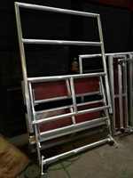 Plateforme Modulaire Pliante en Aluminium Facile à Installer pour Chorale, Podium, Estrade de Scène pour Orchestre et École