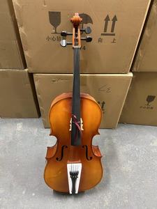 Cello en bois d'épicéa massif mat pour débutants, <span class=keywords><strong>prix</strong></span> d'usine 1/2 1/4, vente en gros - Product Image 3