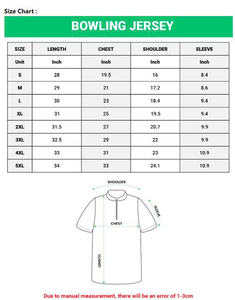 Jersey de Bolos de Manga Corta con Cierre Frontal y Logotipo, Tejido con Estampado Completo, 3D, de Secado Rápido, Talla Grande, Unisex, de Poliéster, Deportivo - Product Image 5