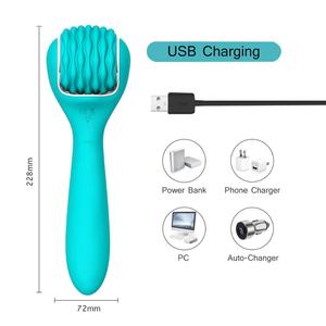 เครื่องนวดแบบมือถือ ชาร์จผ่าน USB สำหรับผู้หญิง กระตุ้นจุดจี คลิตอริส และอวัยวะเพศ - Product Image 2