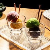 Verres à dessert et à vin mousseux de style nordique - Vaisselle de luxe en verre, capacité 101-200 ml