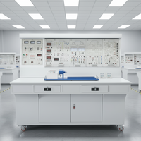 Plateforme expérimentale complète de technologie électronique de puissance, solutions de formation en électricité métallique, laboratoire pour écoles techniques