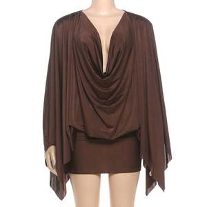 Nuovi Arrivi Dropshipping Abbigliamento Donna Moda 2025 Abito Elegante a Maniche Lunghe per Feste e Club - Product Image 3