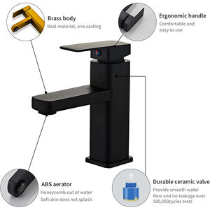 <span class=keywords><strong>Grifo</strong></span> de Pared Giratorio Único y Elegante de Níquel Pulido para Baño y Cocina con Filtro de Agua, Grifos y Lavabos de Lujo - Product Image 2