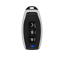 Control Remoto Inalámbrico de Aprendizaje de Código 433/315MHz, Alcance de 30m, Bajo Consumo, 2 Botones Opcionales, Seguridad para Puertas de Garaje y Hogar Inteligente