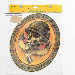 Pegatinas <span class=keywords><strong>de</strong></span> Terror, Casa Encantada <span class=keywords><strong>de</strong></span> Halloween, Guion <span class=keywords><strong>de</strong></span> Habitación Secreta, Bar Kill, Dios <span class=keywords><strong>de</strong></span> la Muerte 3D, Diablo, Adornos para Colgar en la Pared, Accesorios Decorativos - Product Image 5