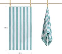 Cut Pile Velvet 100% Cotton Beach Towel Yoga Towel Pool Towel Gym Fitness Towel Ultra Absorbent Quick Dry Sports Towel