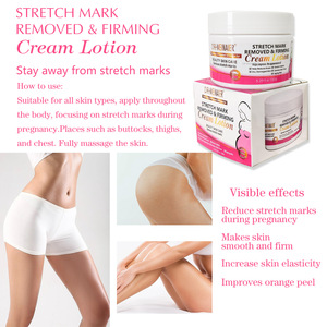 Fabricant de source de haute qualité : Crème éclaircissante pour les vergetures, Crème de massage raffermissante pour femmes enceintes, réparation des cicatrices, lignes d'obésité - Product Image 5
