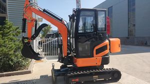 2.5 톤의 신뢰할 수있는 Changchai 20kw 엔진 다양한 건설 작업을위한 미니 크롤러 굴삭기 - Product Image 2