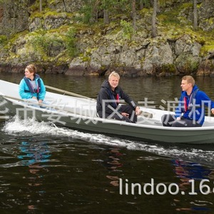 Moteur hors-bord Lindoo T20 18 CV, deux temps, essence, en alliage d'aluminium, pour bateau, pour modernisation et mise à niveau. - Product Image 1