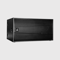 SUB-D18 double haut-parleur de subwoofer de 18 pouces pour le système de sonorisation professionnel de scène