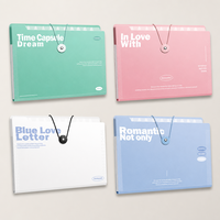 Porte-documents accordéon A4 en PP personnalisé avec logo, 13 pochettes, fermeture élastique à bouton-pression double, onglets d'indexation colorés, OEM pour entreprises