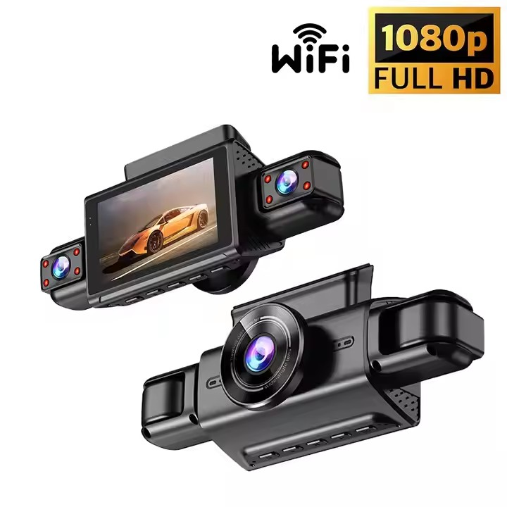 ORANGLES 1080P 4 Channel Panoramic Car DVR WiFi 3 Inch IPS Black Box Bahrain - high resolution display - exposing craftsmanship - Image 2 of 6 | built for everyone | 1080P 4 Channel Panoramic Car DVR WiFi 3 Inch IPS Black Box Bahrain for sale Georgia | Free Shipping ORANGLES