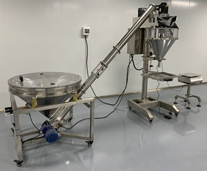 เครื่องป้อนผงสกรู + เครื่องบรรจุผงกึ่งอัตโนมัติพร้อมเครื่องดูดฝุ่น - Product Image 2