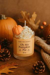 Bougie parfumée artisanale LANJO en forme de feuille d'érable et de citrouille pour la collection Automne, idéale pour Halloween, Thanksgiving, anniversaires, décoration faite à la main - Product Image 2