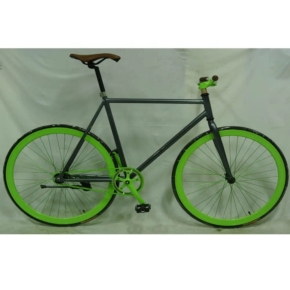 Aleoca Bicycle Wheel Aleoca Fixie China Factory Supply Beautiful Fixed Gear  Bikes Nice Model Color 700C