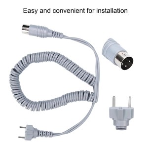 <b>Nail</b> Drill Handpiece Cord, Power Cable Electric <b>Nail</b> Drill Manicure Machine Hand Piece Cable Replacement Accessories - Product Image 5