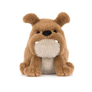 Juguete de Peluche Súper Suave de Perro <span class=keywords><strong>Bulldog</strong></span> Jelly Ca Derek para Niños, Regalo Reconfortante, Compañero Divertido, Adorno para Habitación - Product Image 2