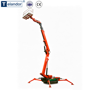 รถกระเช้าไฮดรอลิกแบบยืดหดได้ ขนาด 10 ม. 16 ม. 24 ม. แบบลากจูงได้ - Product Image 5