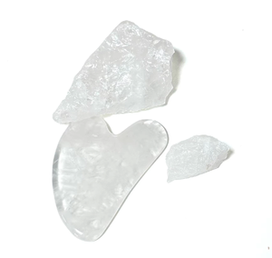 Gua Sha de cristal transparente - Product Image 3