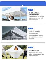 Tente de réception de mariage, chapiteau pour salon professionnel, 3x3, 2x2, 3x4.5, 3x6m, à vendre