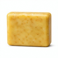 Savon Solide Moussant au Curcuma Fait Main pour le Visage et le Corps, Nettoyant, Marque Privée OEM ODM 100g