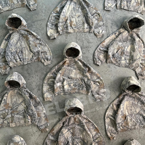 Custom All Over Real Árvore Impresso Camuflagem Hoodie Dos Homens Designer Tático Vestuário com Bolso <span class=keywords><strong>Camo</strong></span> Caça Camisola - Product Image 4