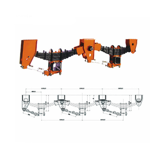 Suspensión Mecánica de Ballestas Fuwa de 13 Toneladas, Tipo Americano, para Camiones y Remolques - Product Image 2