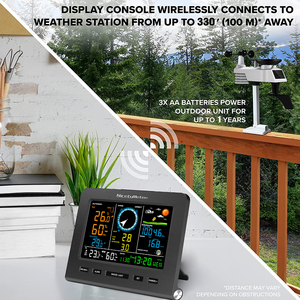 Station météo sans fil Wi-Fi FT0366WF-020T, fonction 5-en-1, <span class=keywords><strong>mesure</strong></span> la vitesse du vent, la direction du vent, les précipitations, la température, l'humidité - Product Image 4