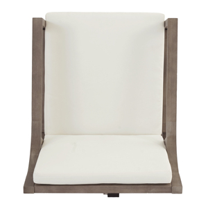 Set di Sedie da Esterno, Arredamento Moderno per Patio, Struttura in Legno con Cuscini Beige per Giardino e Cortile - Product Image 6