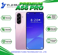 Téléphones portables 5G globaux A56 PRO Android 16 de 7,3 pouces, dernière version 2026, 16G/22G+1TB, processeur rapide, longue autonomie, qualité supérieure