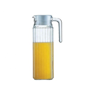 Bình Đựng Nước Bằng Nhựa Trong Suốt 1100Ml Không Vỡ Được Có Nắp Bình Đựng Nước Lạnh Trà Nước Trái Cây Nước Giải Khát - Product Image 1