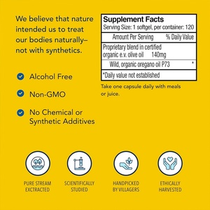 Cápsulas de Aceite de Orégano, Apoyo a la Salud Inmunológica y Óptima Salud, 120 Cápsulas para Adultos, Suplemento de Aceite de Orégano - Product Image 2