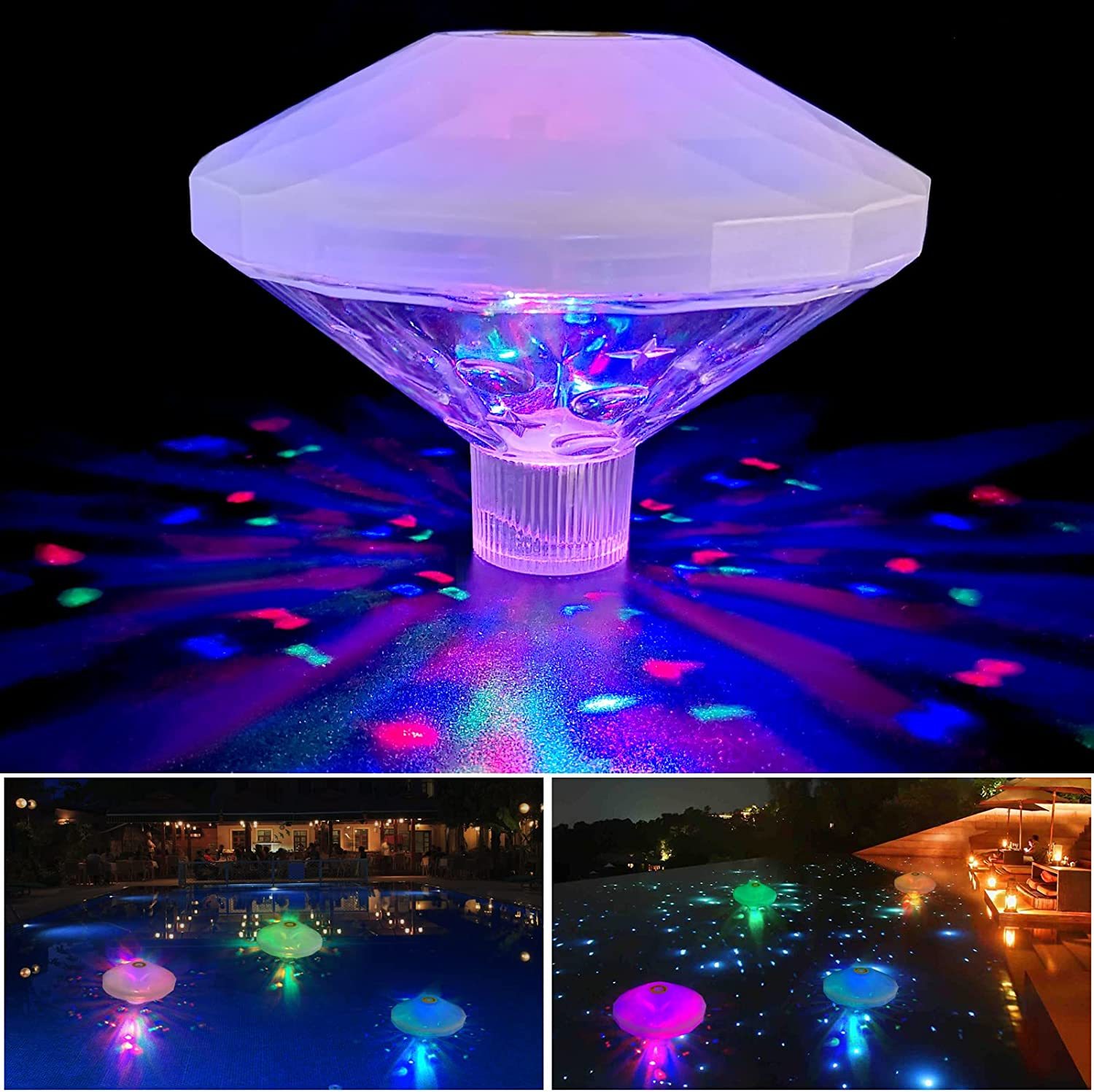 Various Party Decoration Lights Spa Light Swimming Pool Light Toys
