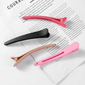Pinza de Pelo Colorida Esmerilada Tipo Pico de Pato de 11.8 cm para Maquillaje Lateral y Flequillo, Accesorio para el Cabello para Mujer de Uso Diario - Product Image 3