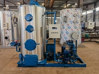 Boiler Zhongxin Harga Terjangkau Tekanan Rendah Kapasitas 200kg-2000kg Boiler Uap Biomassa Industri Otomatis Vertikal Berpipa Api