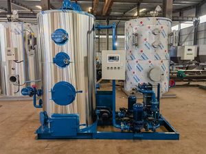 דוד קיטור תעשייתי אוטומטי אנכי עם צינורות אש, ביומסה, קיבולת 200 ק\\\"ג-2000 ק\\\"ג, לחץ נמוך, מחיר נמוך - Product Image 2