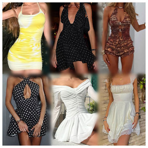 NUEVA Ropa de Marca para Mujer, Lote Mixto de Vestidos, Camisetas, Blusas, Pantalones y Faldas, Ropa Usada - Product Image 2