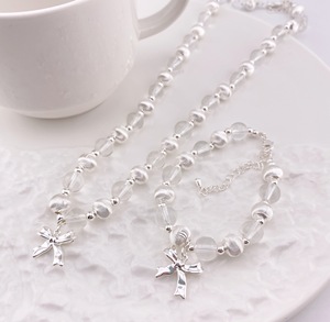 Juego <span class=keywords><strong>de</strong></span> Joyería <span class=keywords><strong>de</strong></span> Cobre con Lazo <span class=keywords><strong>de</strong></span> Diseño <span class=keywords><strong>de</strong></span> Alta Calidad al por Mayor para <span class=keywords><strong>Mujer</strong></span>, Lujoso, para Novia, Boda, Fiesta, con Bola Transparente <span class=keywords><strong>de</strong></span> Oro y Circonita - Product Image 4