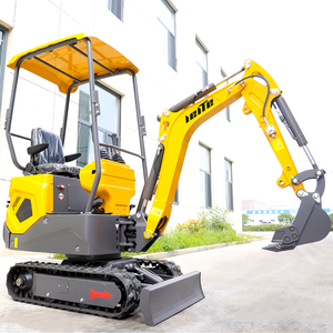 Produits les plus vendus au monde : Mini-excavatrice sur chenilles 1,2 tonne CE Euro5, expédition rapide pour l'entretien des jardins et le défrichement des terres - Product Image 2