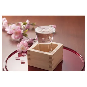 Hinoki Cốc Vại Truyền Thống Masu Cốc Uống Rượu Sake Nhật Bản 900Ml Hộp Gỗ Thiết Kế Theo Yêu Cầu Lớn Bằng Gỗ