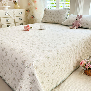 Copriletto Trapuntato 100% Cotone Reversibile Eco-Friendly per Letto Matrimoniale o Queen Size, Morbido Copriletto per Camera da Letto - Product Image 2