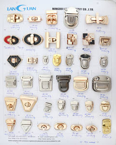 Venta al por mayor Presione Lock Push Lock Bag Parts Metal Hardware Accesorios Bolso Custom Hardware Lock Bolso Hebilla - Product Image 3