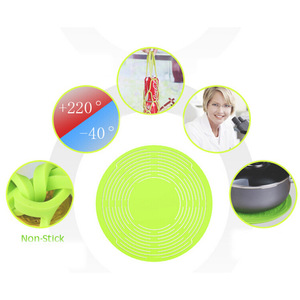 Tapis d'isolation en silicone multifonction Napperon Drink Glass Coaster Tray Wine Bottle Basket Bottle Bag for Picnic - Product Image 6