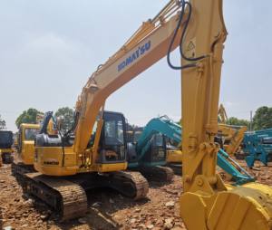 Excavadora Hidráulica Usada Komatsu PC 128US Modelo 2024 Tipo Oruga 95% Nueva con Cuchilla Original y Componentes de Motor, 1 Año de Garantía Postventa - Product Image 1