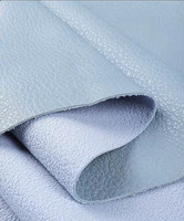 Cuir synthétique en daim litchi épais, support PU pour sacs à main, chaussures, canapés, tapis de bureau, 1.7mm, P661