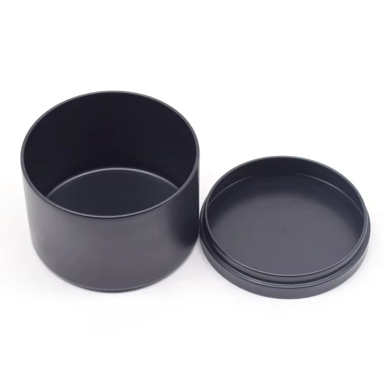 Tin Cans for Candles with Lid